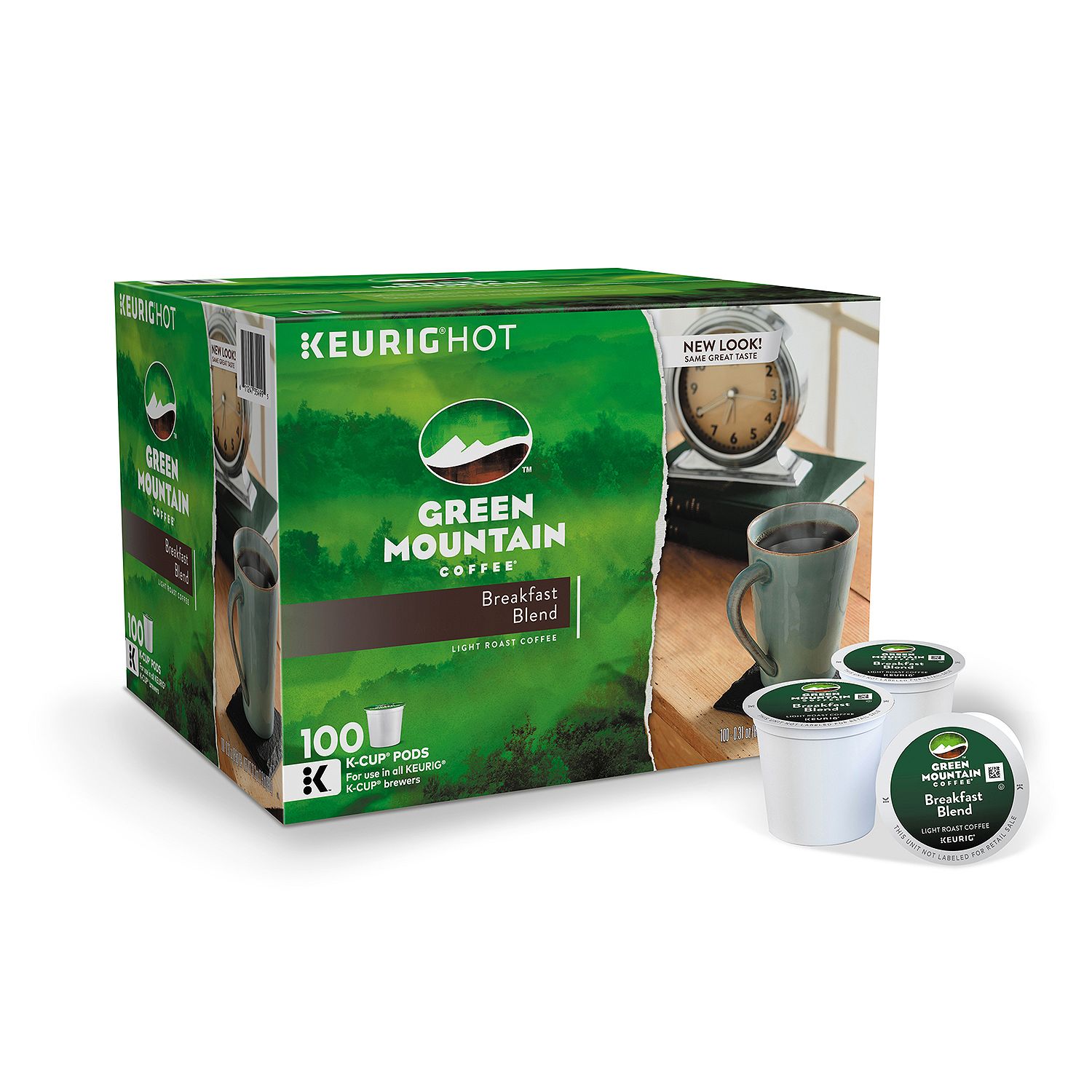 (image for) Green Mountain Coffee, Breakfast Blend (100 K-Cups)
